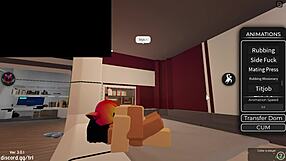 What a Lucky Day: Muff Diving and Creampie in Roblox Condo