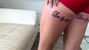 Thick Tatted Step Sister Reveals Secret to Madalina Moon in POV Household Fantasy Scott Stark