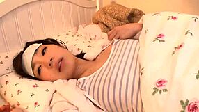 Asian Babe Gives Intense Blowjob And Fucks With Toys