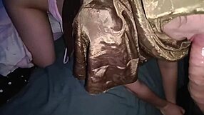 Latina Neighbor's Pussy and Tits in Orgasm