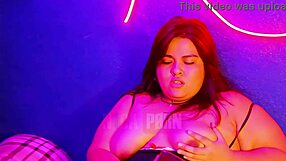 Married woman masturbates on video call with another man