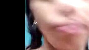 Filipina masturbates in shower on web chat