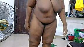Watch My Dance: Fat Beauty in Lingerie with Hairy Big Ass