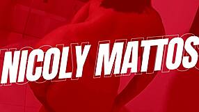 Nicoly Mattos Sucks Boss's Dick Then Takes Anal On Reception Sofa