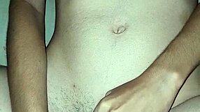 i rub my juicy clit and slide a toy into my hairy pussy i came hard