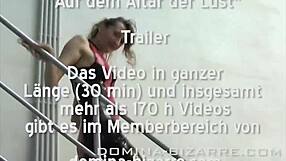 darla bound on altar of lust by german mistress in latex