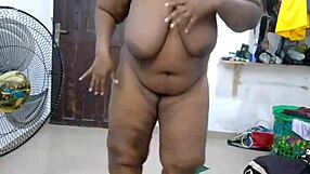 Watch My Dance: Fat Beauty in Lingerie with Hairy Big Ass