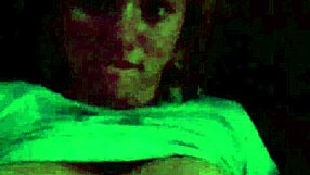 Watch this hot teen film herself fingering alone at night.