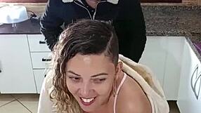 Does my stepfather's surprise include licking my ass?