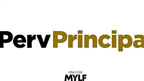 Naomi Foxxx fucks stepson and principal in interracial threesome 😈