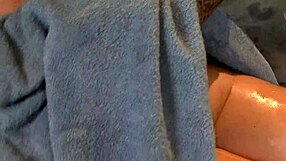 Brunette mom rides big cock with wild energy