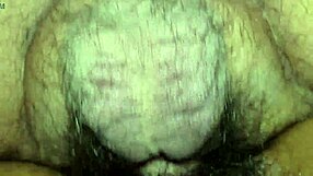 i admire my wife's natural hairy beaver and creamy texture