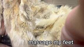 Can you handle maisa pravo's feet femdom and joi humiliation in latex?