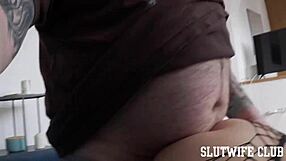 Fishnet Fucktoy Candie Cross Choked, Gagged, And Cum Dumped In Doggystyle Fucking!