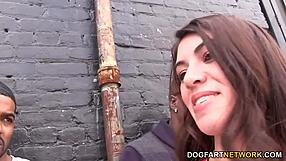 I can't get enough of Tiffany Doll taking double black cock penetration!