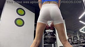 another day at the gym with fitness routines