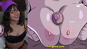 omg, reacting to hot dragonball hentai with vegeta and bulma... solo gooner girl vibes! 😍