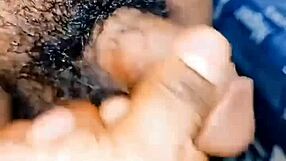 holy crap, check this small hairy cock getting slapped and played with in the kitchen!