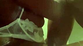 sucking shoe plugg in front of the fridge. big black cock choking deepthroat