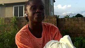 Crazybitch folds clothes while twerking