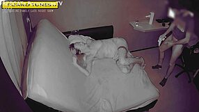 Cheating Wife Blindfolded and Inseminated by Neighbor Late at Night