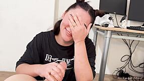 Gamer girl satisfies her stepbro due to compromising material