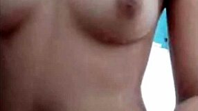 Filipina masturbates in shower on web chat