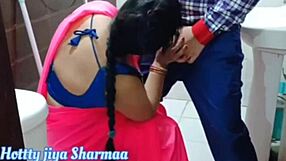 Desi Hot Sex with Sexy Housewife Riding Hard in Public Underwear Scene