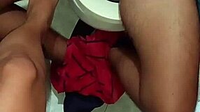 latina brunette helps stepbrother masturbate with her tits to fulfill fantasies