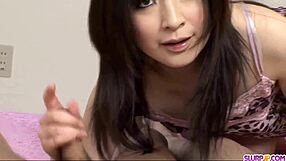 asuka mimi completes blowjob and swallow scene