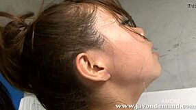 Sakura Aragaki in hot threesome action with double penetration and anal sex