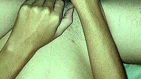 i rub my juicy clit and slide a toy into my hairy pussy i came hard