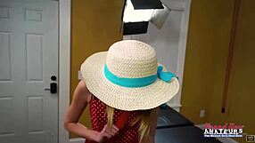 Does Blonde Pixie Swallow Before Pussy Fucking?