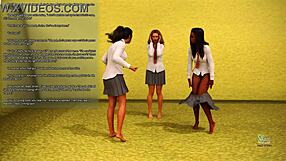 Adeline 13 Stars in Steamy 3D Adult Porn Comic Adventure