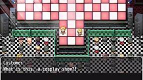 Blonde Shemale Takes Big Cock Cumshot In Bible Quest