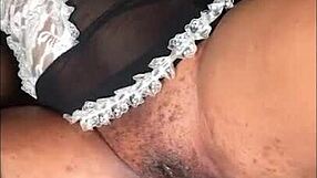 A young guy should fuck this black maid properly