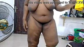 Watch My Dance: Fat Beauty in Lingerie with Hairy Big Ass