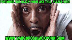 black stepsis with huge tits gets banged by stepbro and buddy