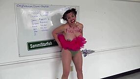 remote controlled milf can't resist being dominated and humiliated in fat bondage play.