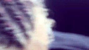 mixed bbw sucking dick in homemade scene