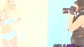 Can Pretty Lesbians Resist Eating Wet Vaginas In Lingerie?