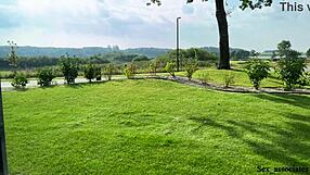 Naive stepmom's first anal creampie