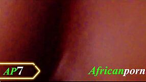 Črnka trdo pofukana s puščico v misionarskem položaju!