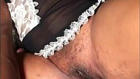 Black Maid Wants Young Guy To Fuck Her Well