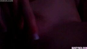 A hot girl is filming herself when she feels like masturbating