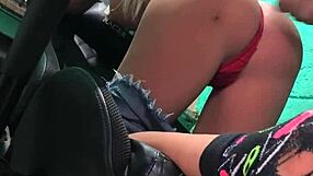 i stuffed the whole arm in the blonde's pussy with sex toy