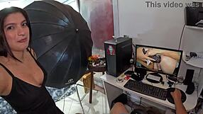 lyah silva's debut party turns into anal dildo fun with dirty talk