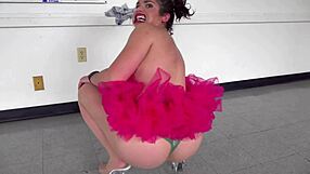 remote controlled milf can't resist being dominated and humiliated in fat bondage play.