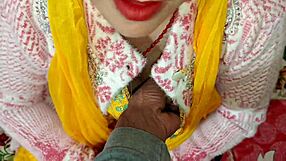 Desi Indian Maid Sucks and Talks Dirty in Hindi