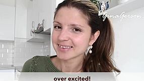 Blonde Russian Teen 18+ Gina Gerson Answers Fan Questions In Homemade Interview